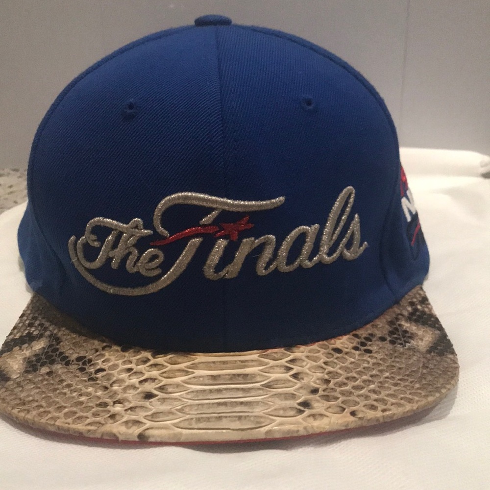 Just don snakeskin 1989 NBA finals cap
